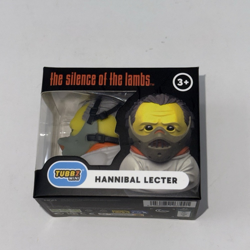 Official Hannibal Lecter Mini TUBBZ® Collectible Duck, Numskull Designs